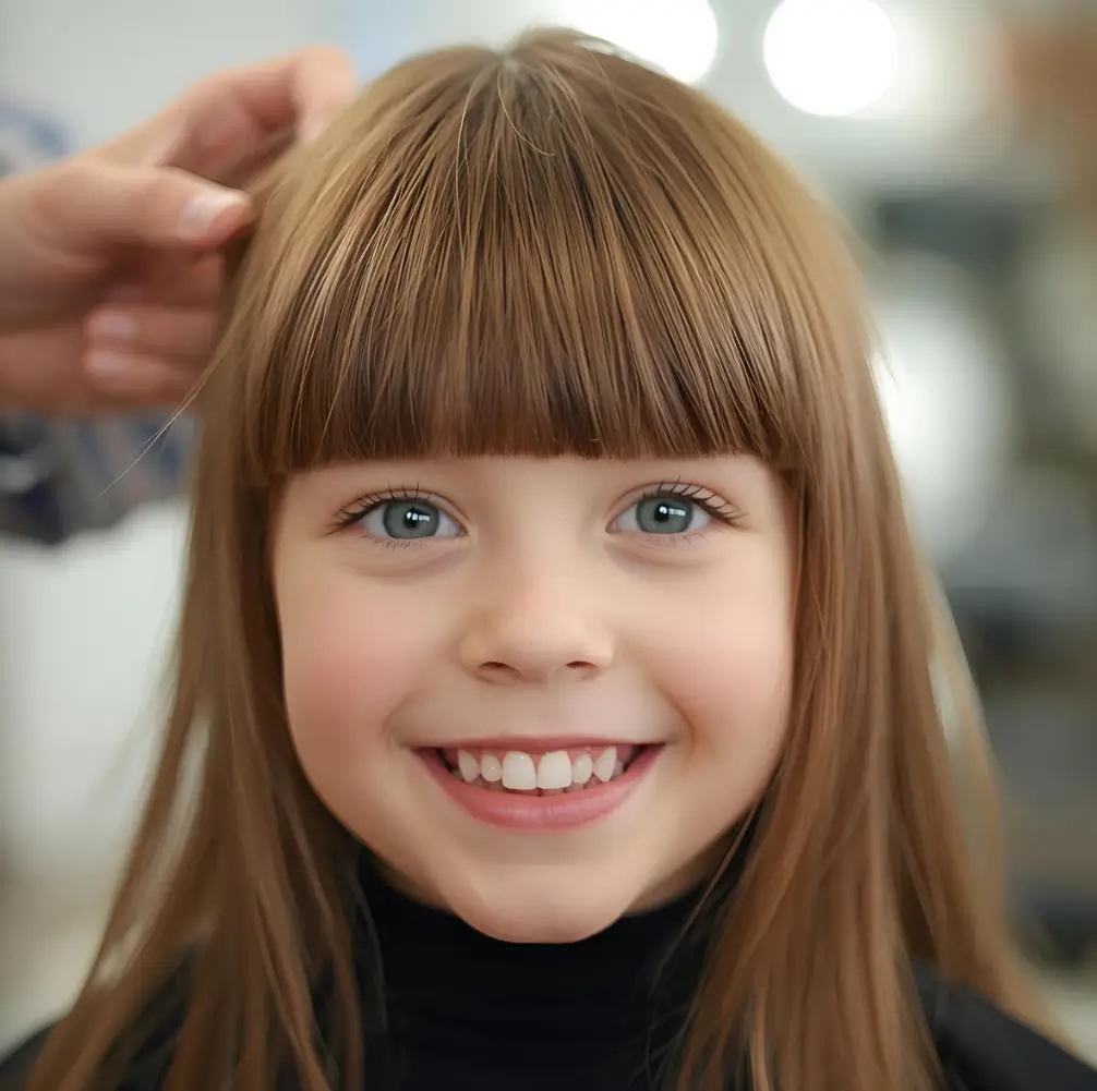 ফ্রিঞ্জ বা ব্যাংস (Fringe/Bangs)