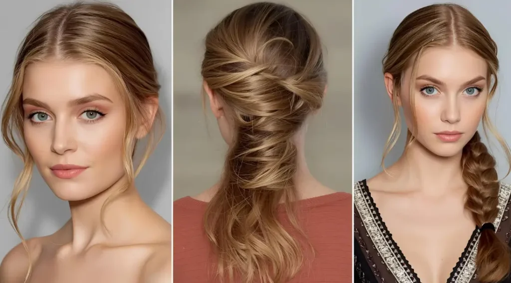 লো পনিটেইল (Low Ponytail )