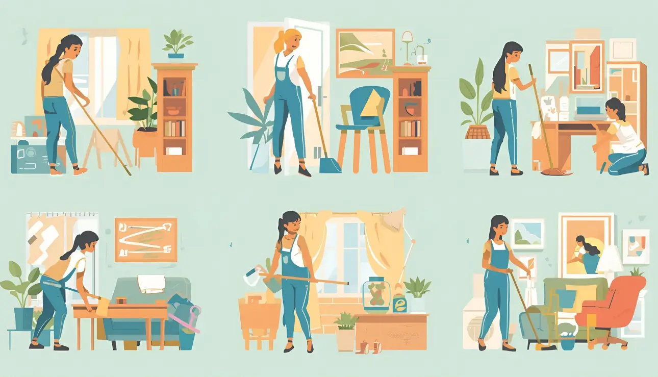 ঘর পরিষ্কার রাখার উপায় – সহজ এবং কার্যকর গাইড