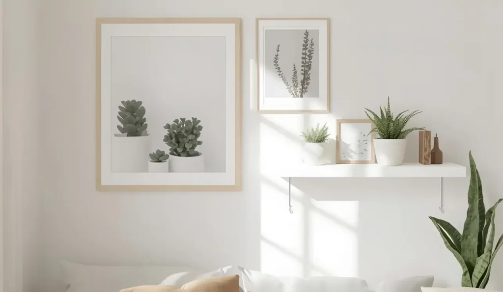 ছোট রুমের দেয়াল সাজানোর কৌশল