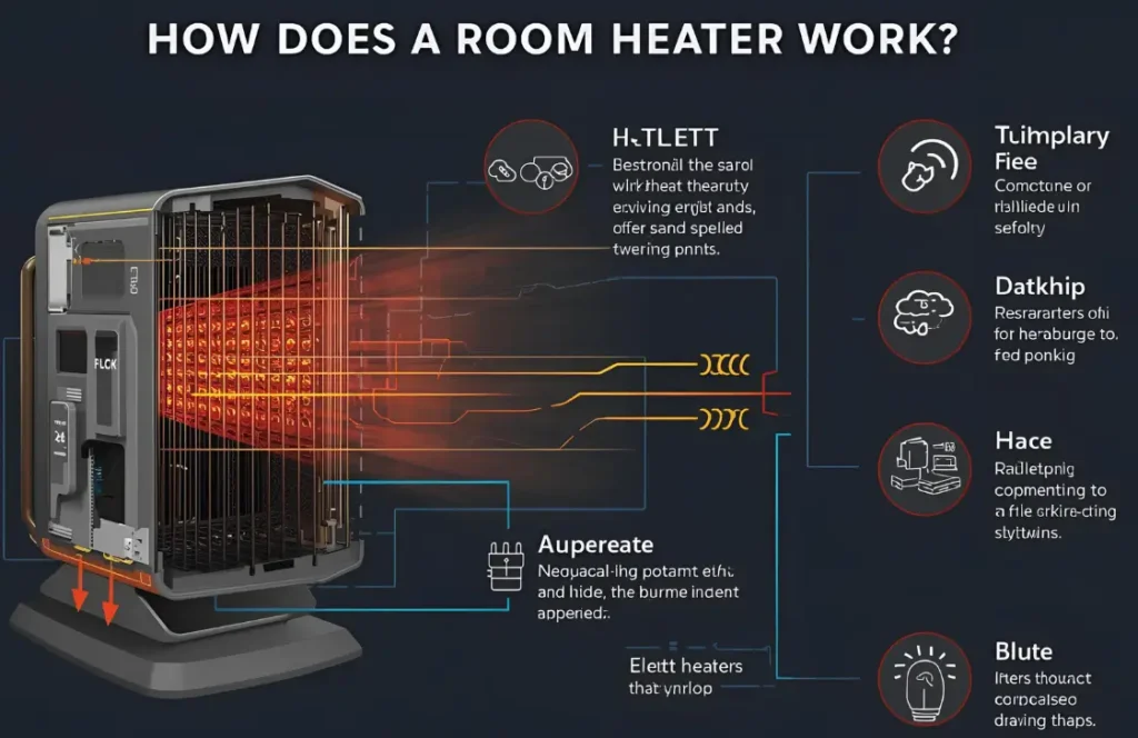 রুম হিটার কীভাবে কাজ করে