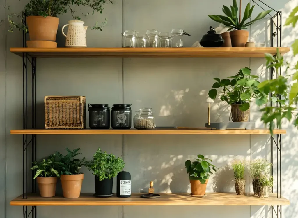 মাটির জিনিস দিয়ে ঘর সাজানো